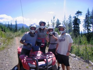 Kirk WIth Friends ATVing